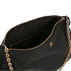 Sac "Serion" cuir de bison - Noir