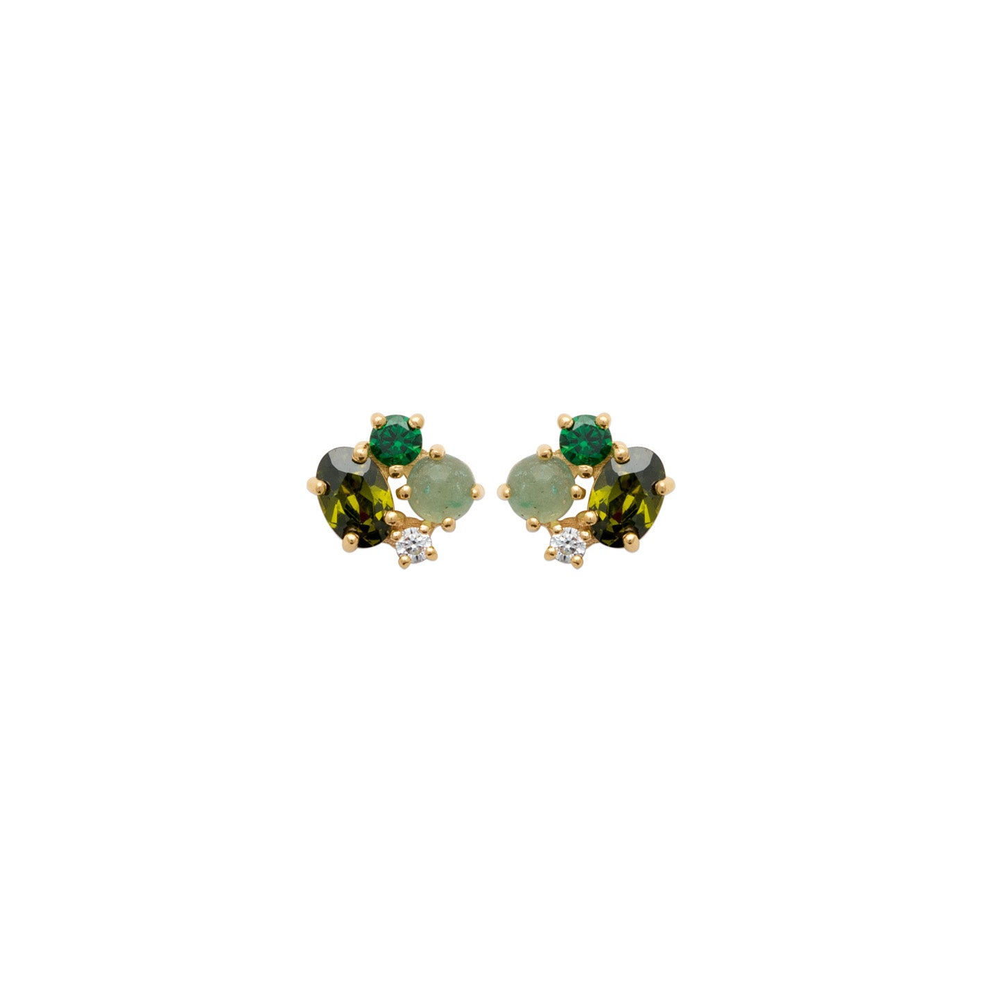 Puces "gems" Zircons & Aventurine
