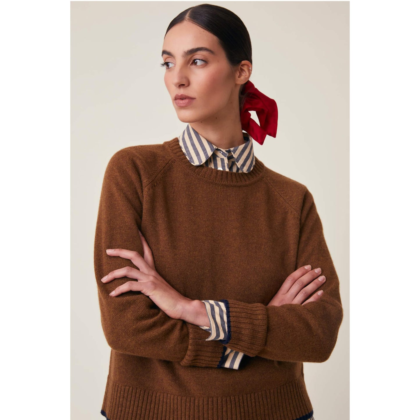 Pull "Helen" laine mérinos - Henna