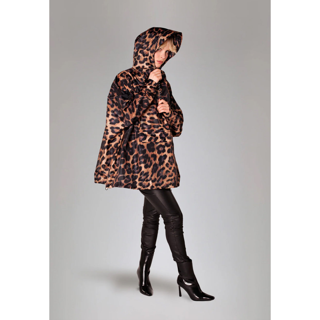 Anorak imperméable "Dark Léopard"