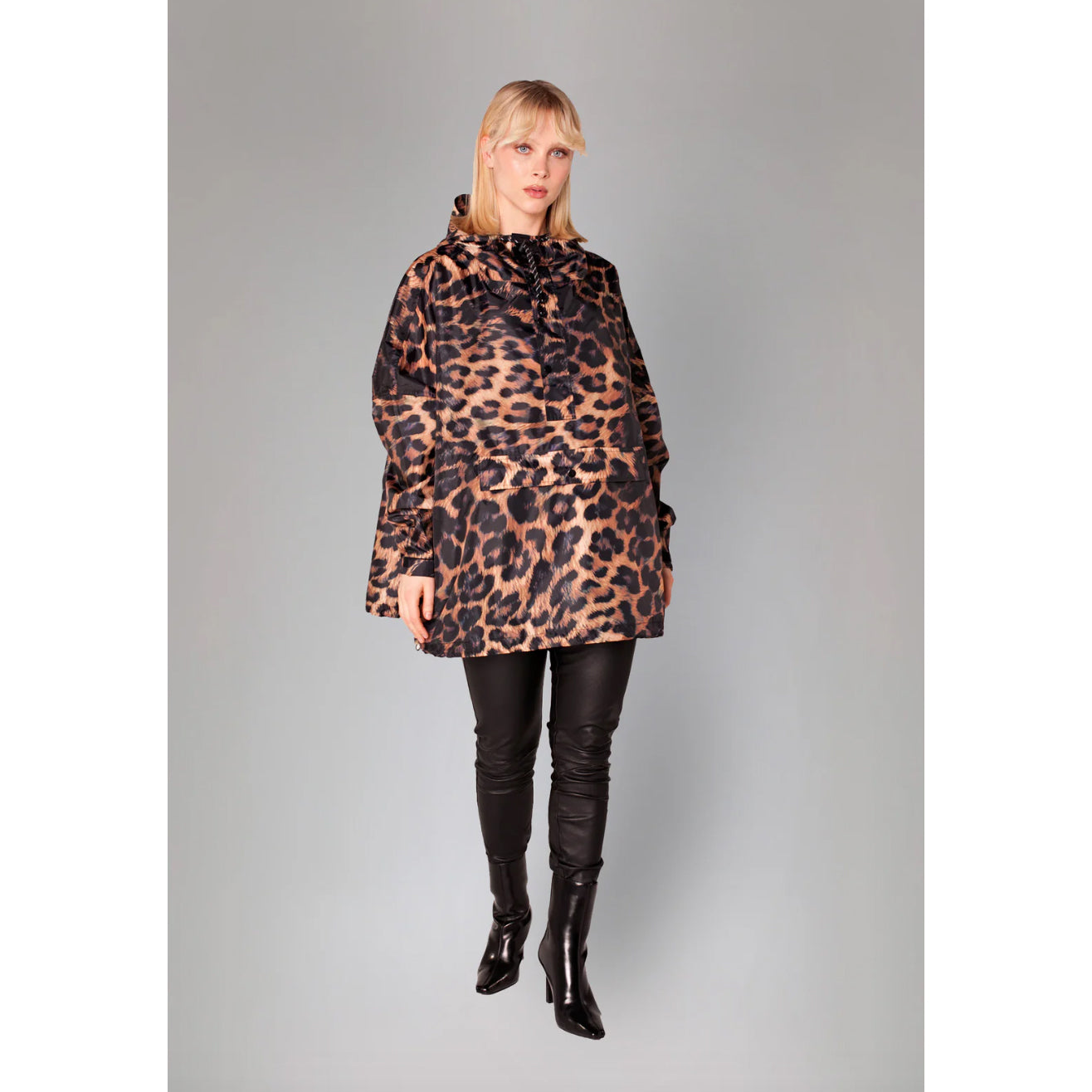 Anorak imperméable "Dark Léopard"