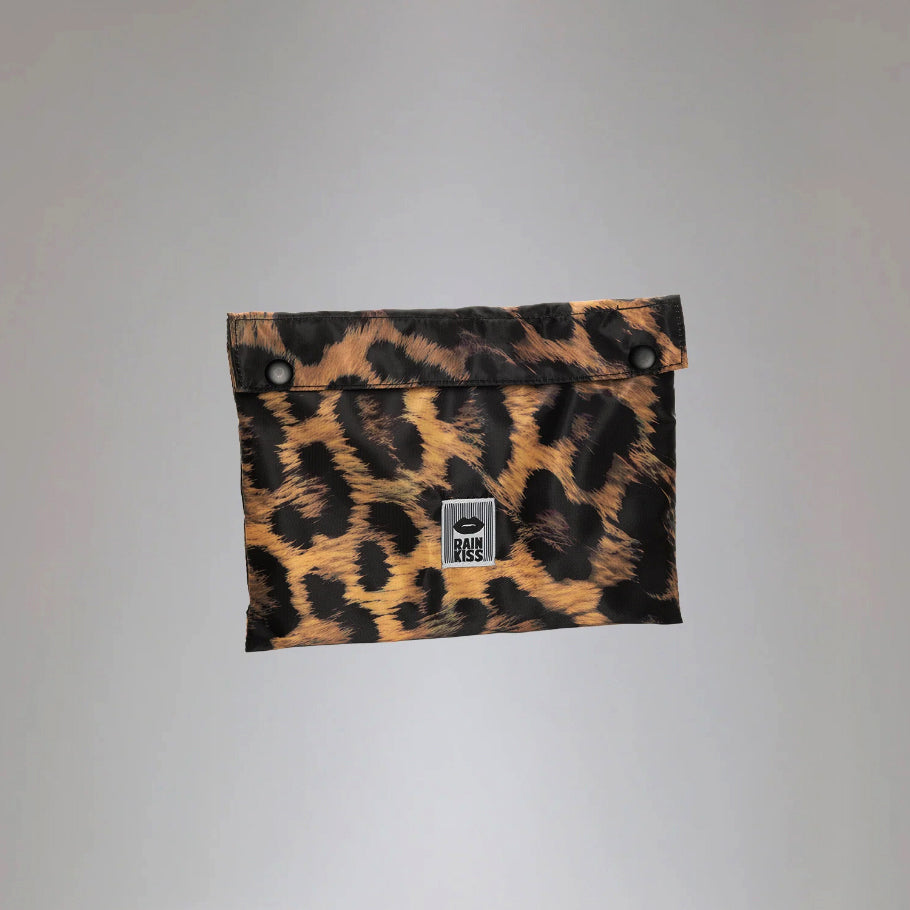 Cabas imperméable "Dark Léopard"