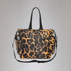 Cabas imperméable "Dark Léopard"