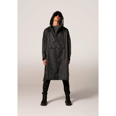 Cape-poncho imperméable "Back to Black Art Camo"