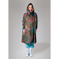 Cape-poncho imperméable "Digi Forest Camo"