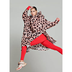 Cape-poncho imperméable "Pink Panther"