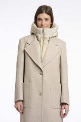 Bib doudoune "Tabita" - Sable