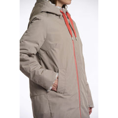 Parka réversible fourrure "Javin" - Sable/léopard