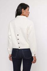 Veste "Bubbly" - Ecru