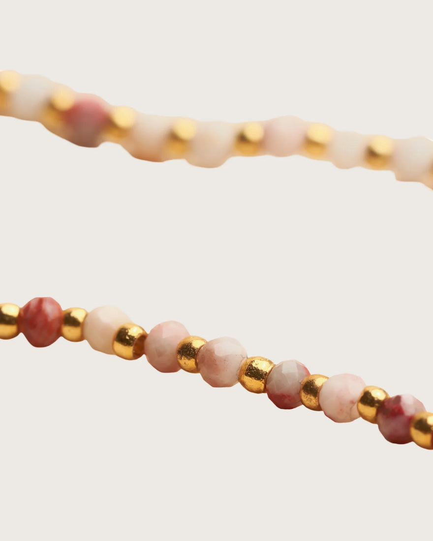 Collier "Jaydu" - Crystal blush