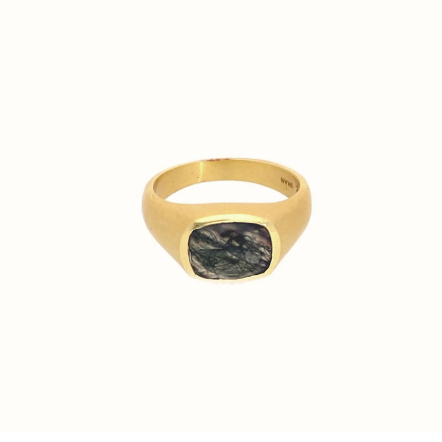 Bague "Lustrae" - Labradorite