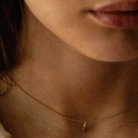 Collier "Sirig" - Topaze fumée