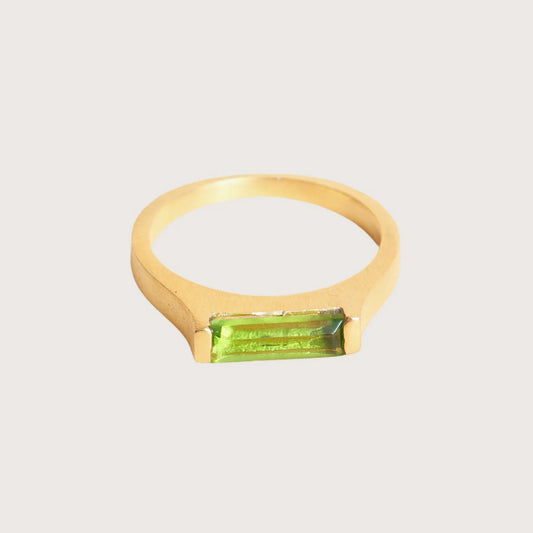Bague "Tini" - Améthyste verte