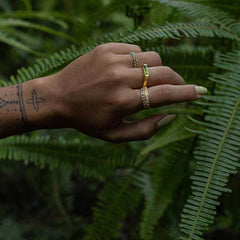 Bague "Tini" - Améthyste verte