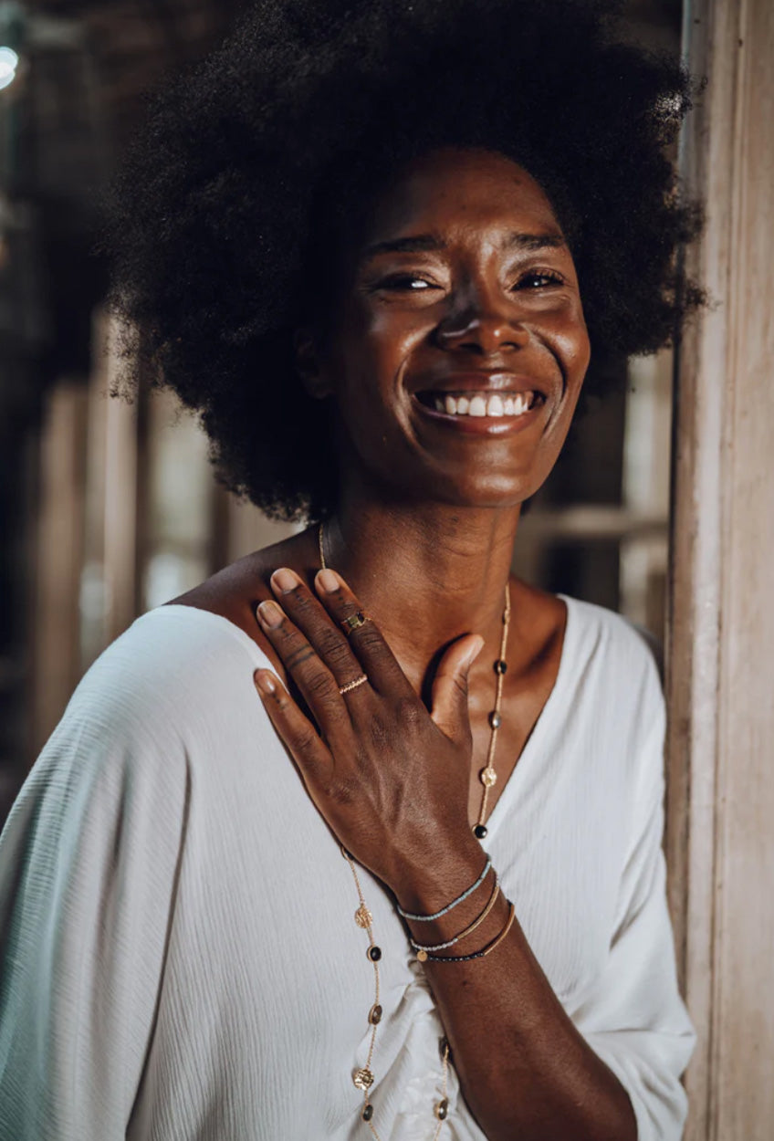 Bracelet "Jaydu" - Crystal labradorite