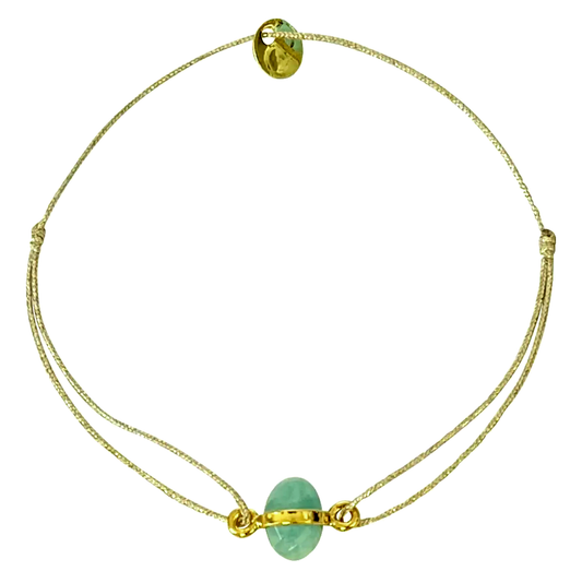 Bracelet-cordon "Martia" - Amazonite
