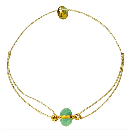 Bracelet-cordon "Martia" - Amazonite