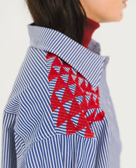 Chemise brodée "Wyoming Mansion"