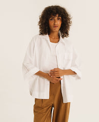 Chemise "Evita Paper" - Blanc