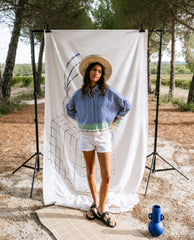 Chemise rayée "Wood Amore"