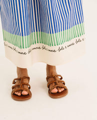 Jupe rayée "Christie Amore"