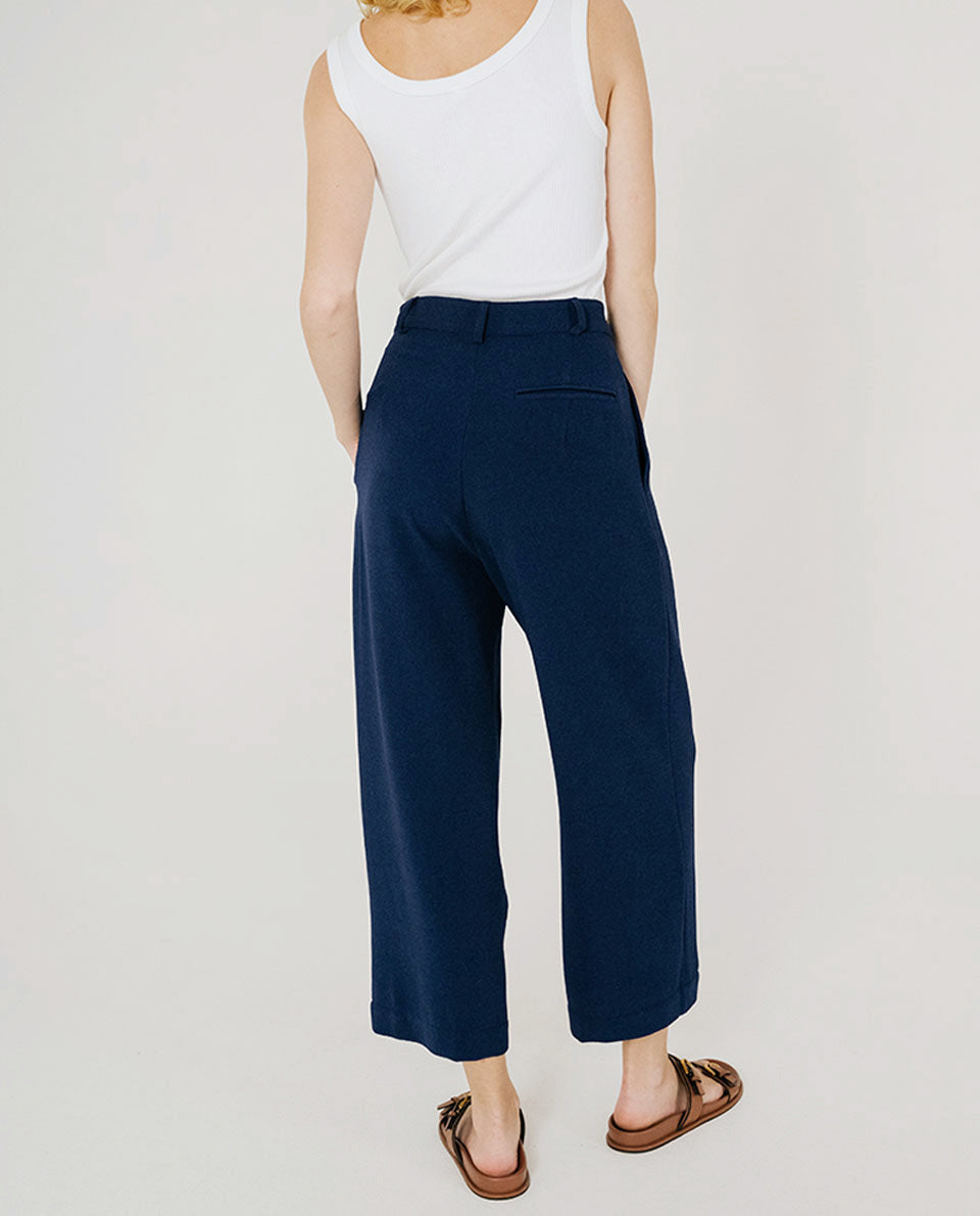 Pantalon crêpe "Brando Tribu" - Encre