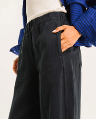 Pantalon loose "Carlo" - Carbone