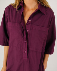Robe "Cassy Paper" - Purple