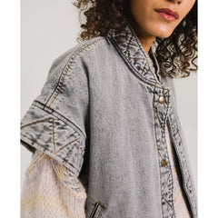 Blouson "Funky Movie" - Grey denim