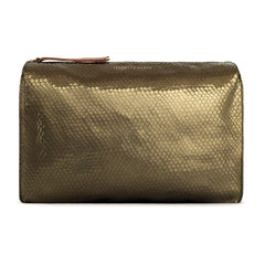 Trousse "Prince" cuir Bubble Kaki