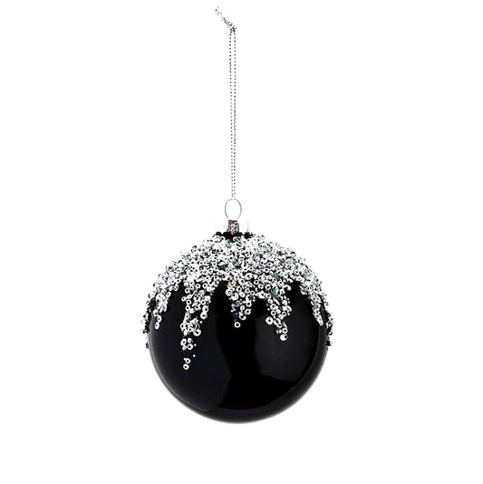 Boule de Noël à sequins