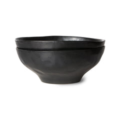 Coupelle porcelaine mate - Noir