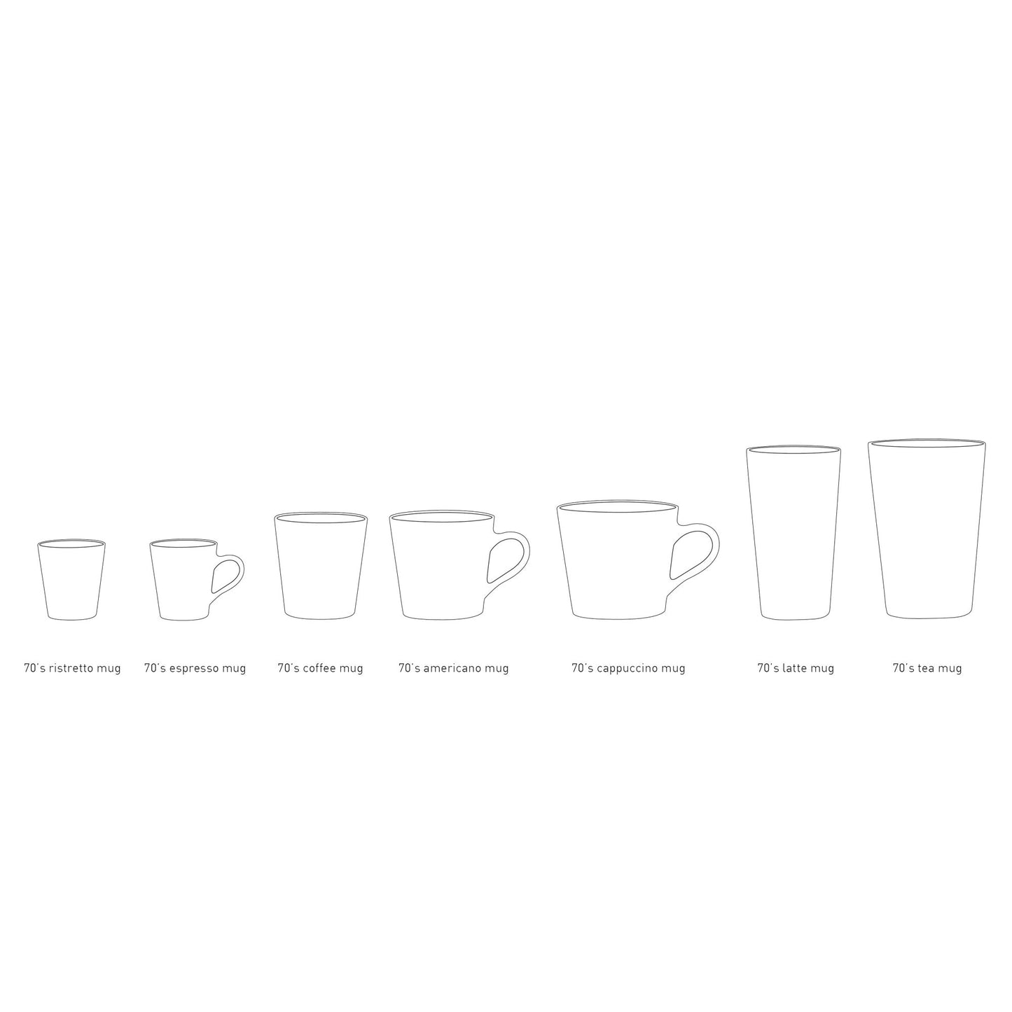 Tasse américano céramique "Astéroïds"