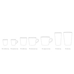 Tasse américano céramique "Astéroïds"