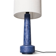 Lampe sur pied céramique - Bleu
