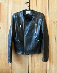 Blouson motard cuir "Isa" (1)