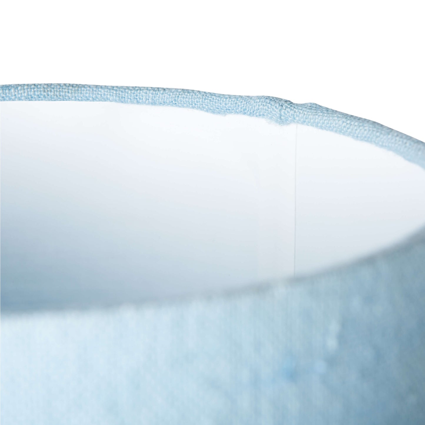 Abat-jour haut lin - Ice blue