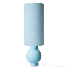 Abat-jour haut lin - Ice blue