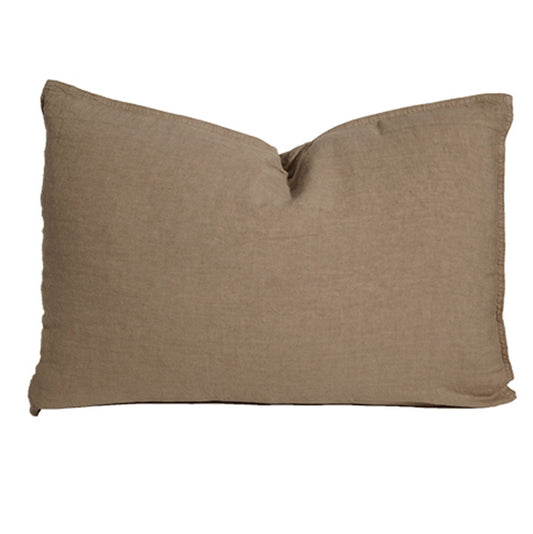 Coussin "Babys" Earth Colors lin lavé - Amande