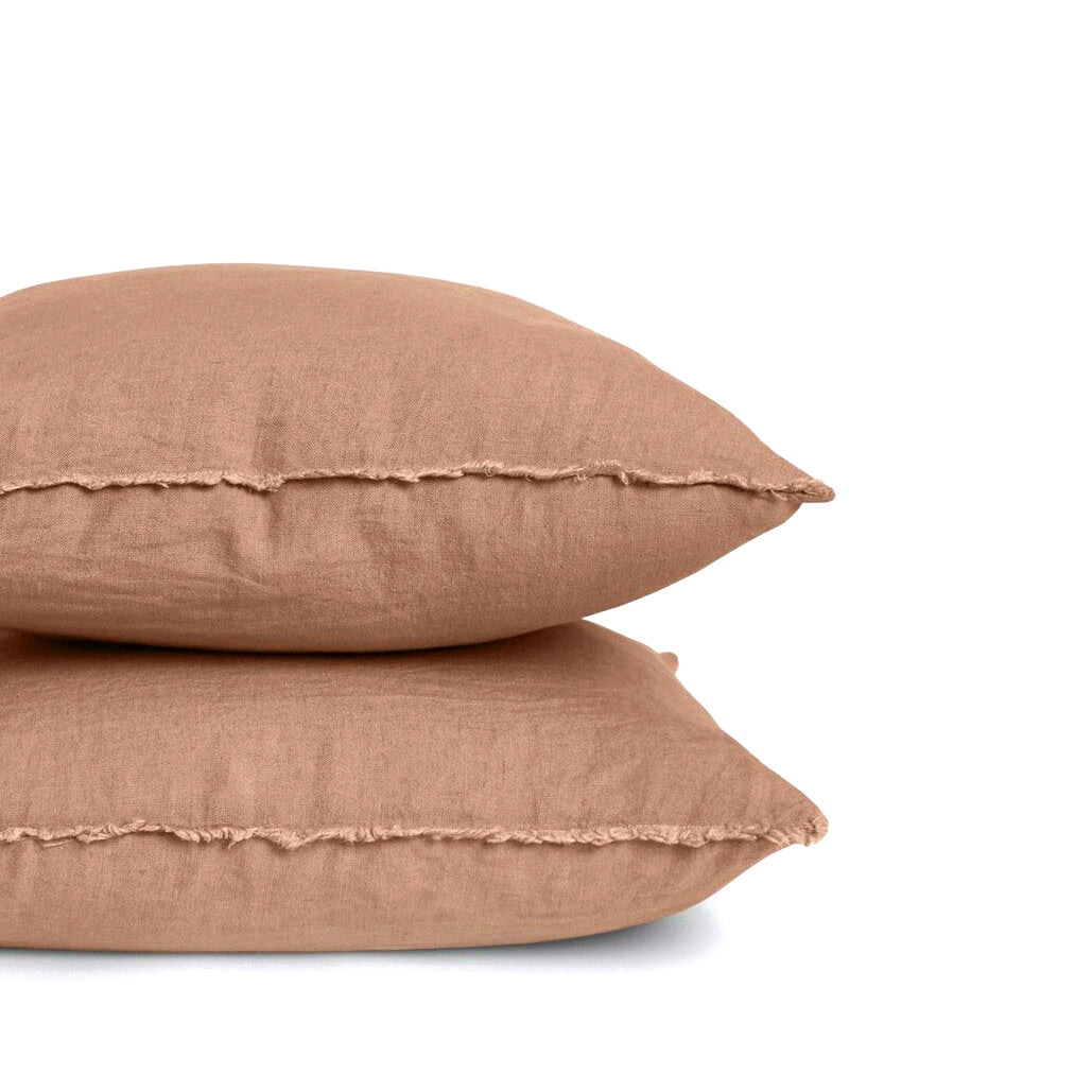 Housse de coussin "Viti" lin lavé