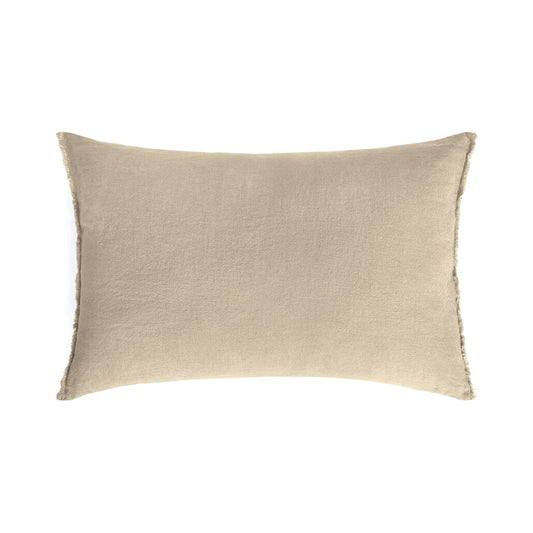 Coussin "Viti" lin lavé