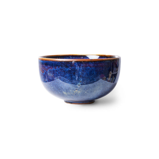 Petit bol céramique "Rustic blue"
