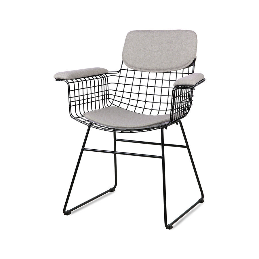 Kit de coussins pour chaise métal - Galet