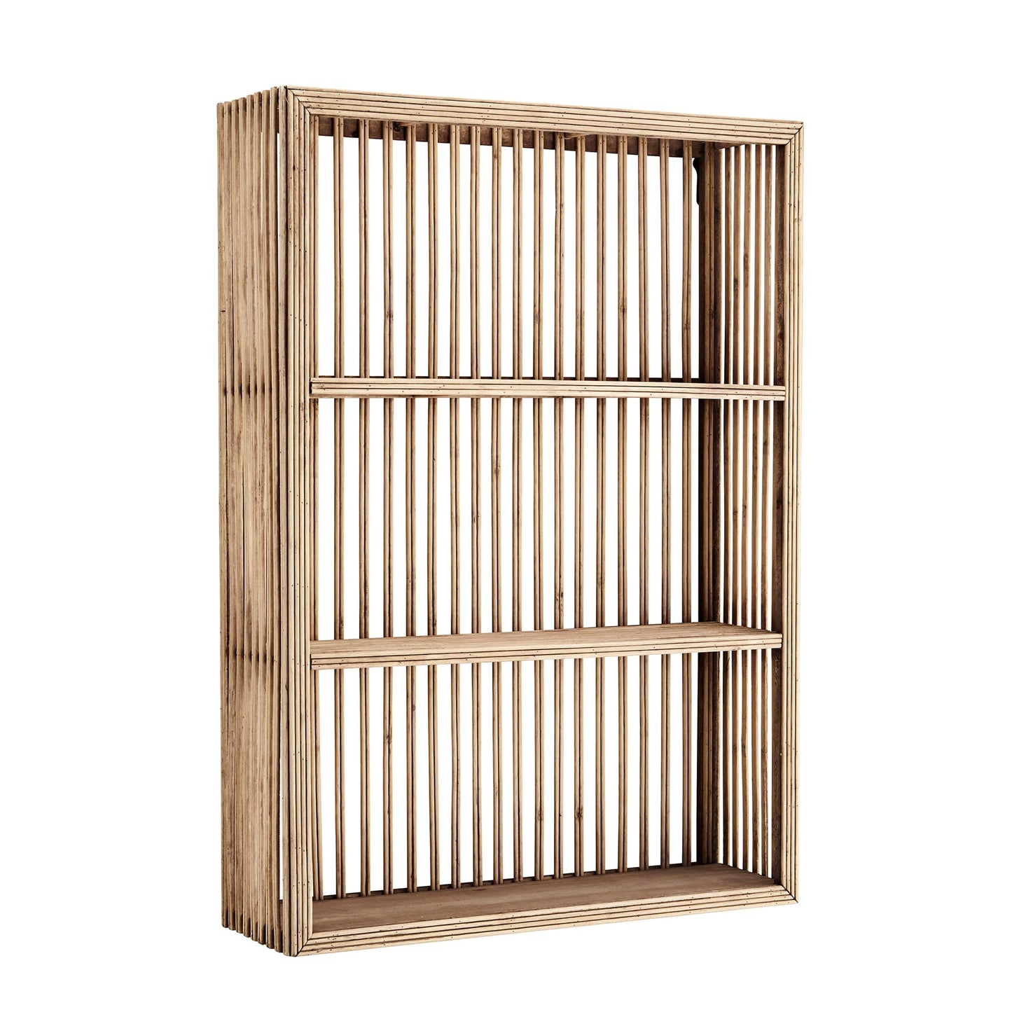 Etagère rectangle bambou & bois