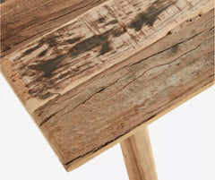 Banc en bois recyclé
