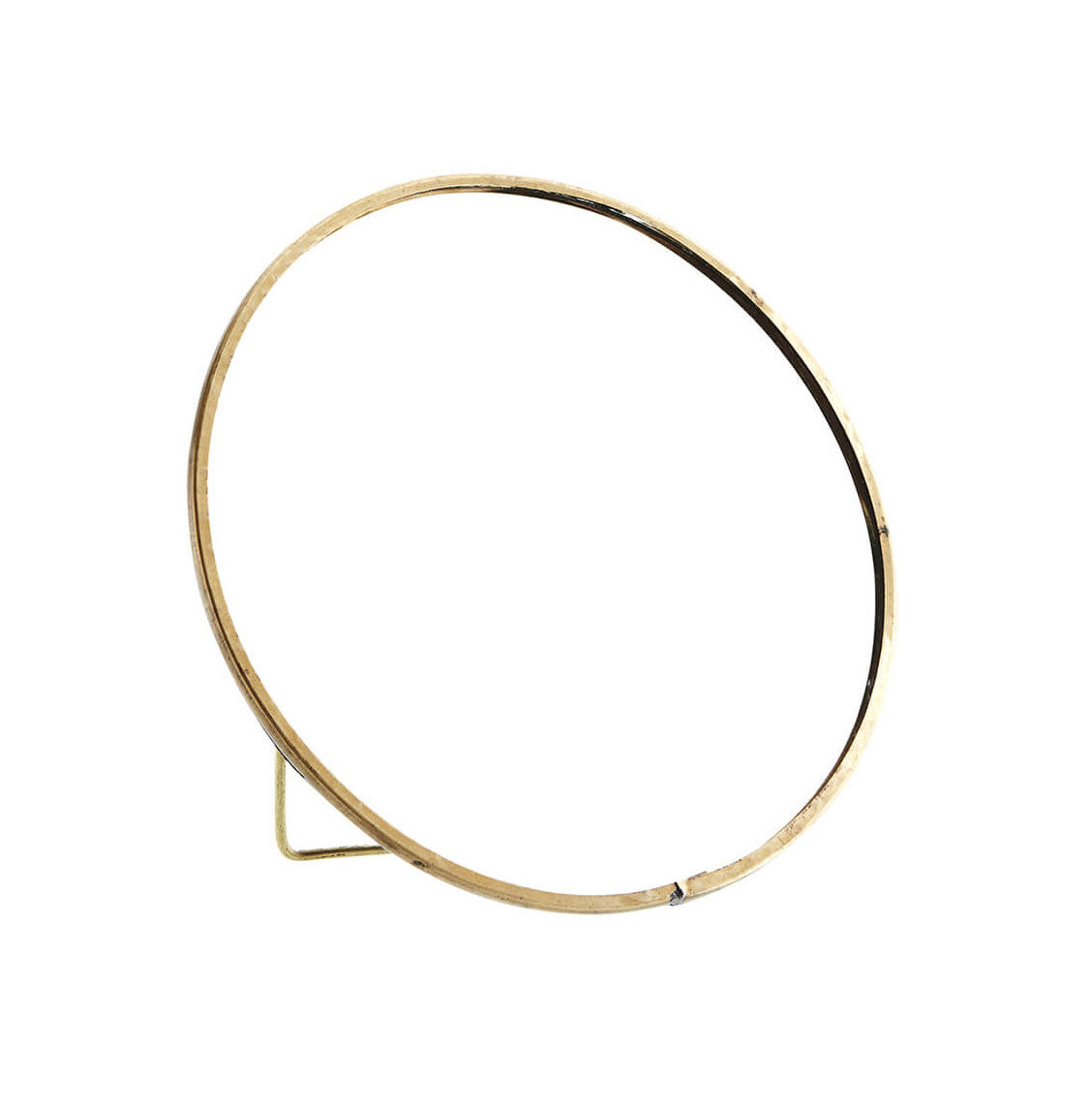 Petit miroir à poser rond