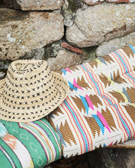 Coussin d'assise - Ikat multico