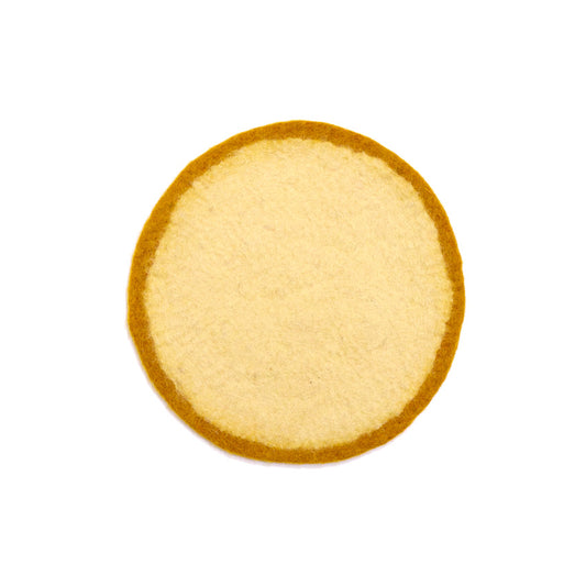 Pastille feutre M - Blé/or