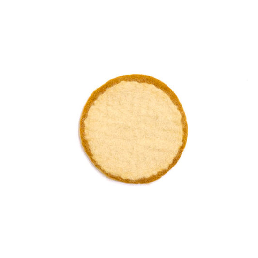 Pastille feutre S - Blé/or
