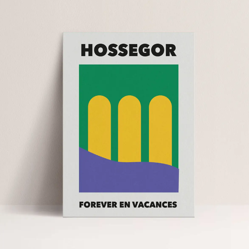 Grande affiche "Forever en Vacances - Hossegor"
